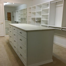 Gray Road Master Closet