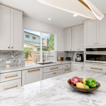 Kitchen Relocation and layout reconfiguration