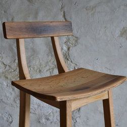 Bar Stools in Scottish oak - Bar Stools And Counter Stools