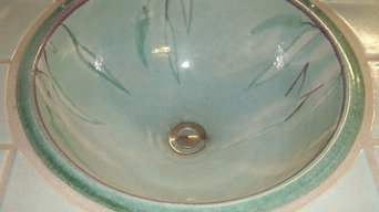 Handmade ceramic sinks