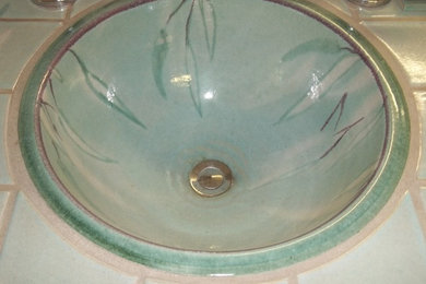 Handmade ceramic sinks
