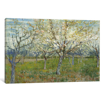 "The Pink Orchard" Wrapped Canvas Art Print, 40x26x1.5