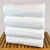 Bare Cotton Luxury Hotel and Spa Bath Towel, Set of 4, White
