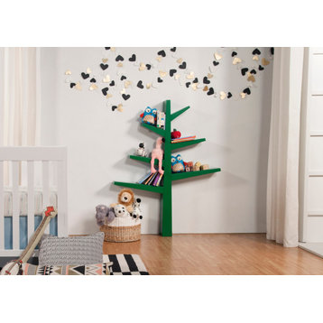 Spruce Tree Bookcase, Green