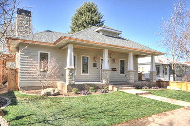 This is an example of an arts and crafts exterior in Boise.