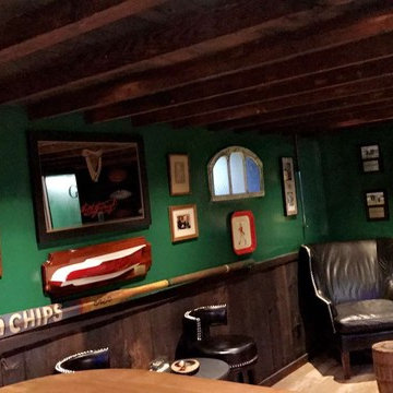 Man Cave/ Irish Pub in Basement