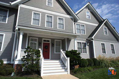 Contemporary exterior home idea in DC Metro