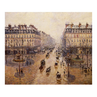 The Avenue De L'Opera Paper Art - Traditional - Prints And