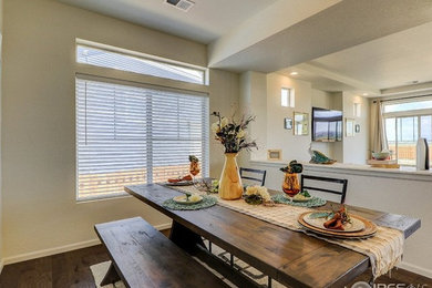 Dining room - traditional dining room idea in Denver