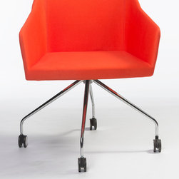 Kets 4-Ways Swivel Armchair by B&T - Dining Chairs