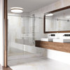 VIGO Magnolia Matte Stone Vessel Bathroom Sink With Titus Wall Mount Faucet