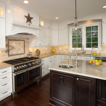 Focal Point of Family Gatherings, a Great Kitchen Remodel in Potomac Falls