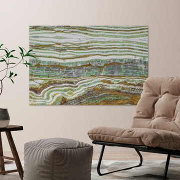 "Layers" Painting Print on Wrapped Canvas