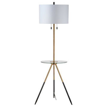 Safavieh Morrison Floor Lamp Side Table