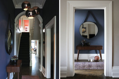 Example of a minimalist home design design in New York