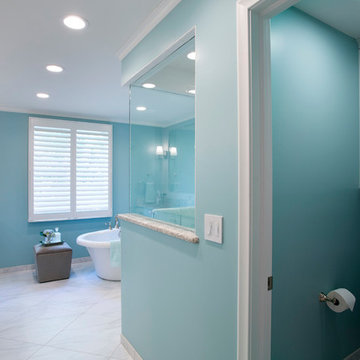 Magnificent Marble Master Bath