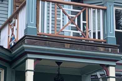 Exterior trim and porch post