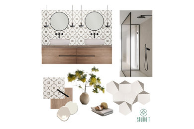 Home design - scandinavian home design idea in San Diego