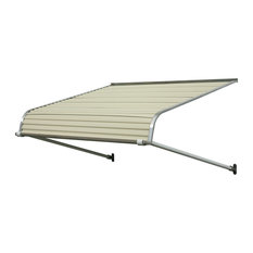 1100 Series Aluminum Door Canopy 72"x48" Projection, Almond
