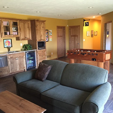 LeCenter Basement Oasis with a Theater Room Fit for a King