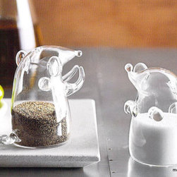 Roost Mouse Salt & Pepper Shakers - Set/2 **Next Day Shipping - SKU: TE329 - Salt And Pepper Shakers And Mills