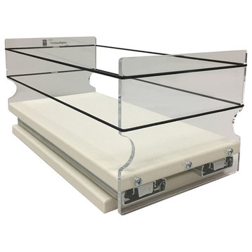5x1x11 Storage Solution Drawer, Cream