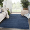 Jaipur Living Limon Indoor/ Outdoor Solid Blue/ White Area Rug, 2'X3'