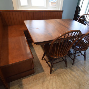 Kitchen With Built In Banquette Seating