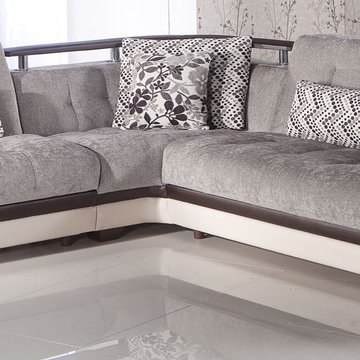 Natural Sectional Sofa | Valencia Gray