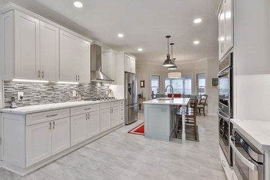 Trendy kitchen photo in Atlanta