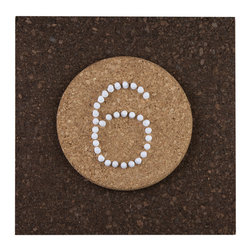 Cork | Creative House Numbers by Rusty Number - House Numbers