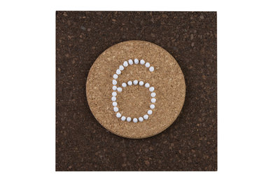 Cork | Creative House Numbers by Rusty Number