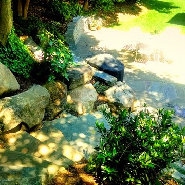 Arlington - Patio, Boulders, & Terraced Walls