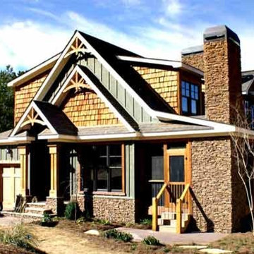 Rustic Lake Cottage by Max Fulbright
