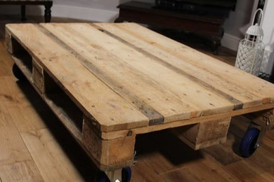 2nd Generation Industrial Wooden Pallette Coffee Tables