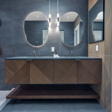 Modern Bathroom Remodels, Saratoga, CA