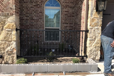Wrought Iron Front Porch Fence