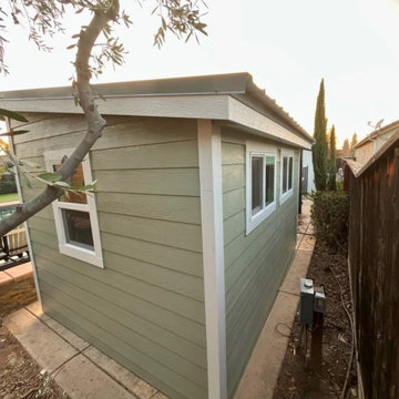 9×12 Lean To Shed in Fresno, CA