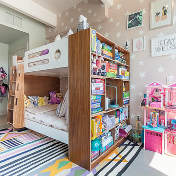 Mila and Stella's Room: Starry Dreams and Expanded Workspaces