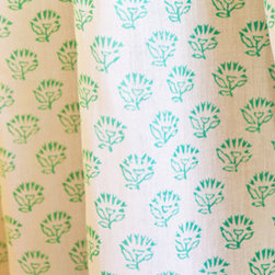 Aqua  Curtains - Windows And Doors