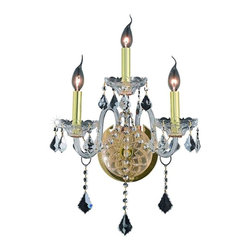 Elegant Lighting - Elegant Lighting 7853W3G/EC Wall Sconce Verona - Wall Sconces