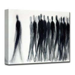 Ready2HangArt - Ready2HangArt 'Follow Me' by Norman Wyatt Jr. Canvas Art, 16"x20" - Prints And Posters