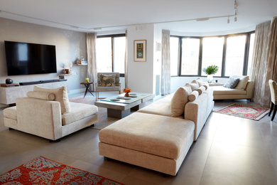 Example of a living room design in New York