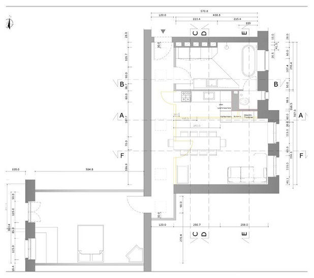 План этажа by Pizzeghello Architekten