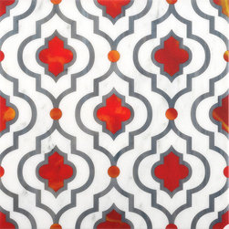 Painted Marble tile - Products