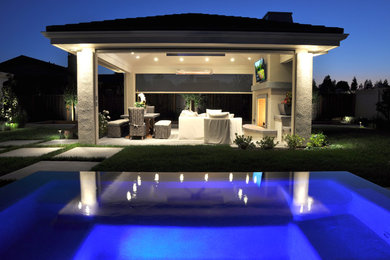 Trendy home design photo in San Francisco