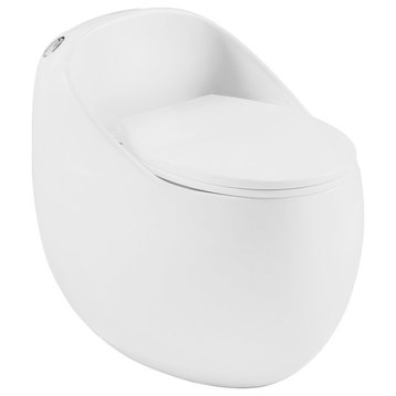 Plaisir II One-Piece Elongated Toilet Top Flush 1.28 GPF