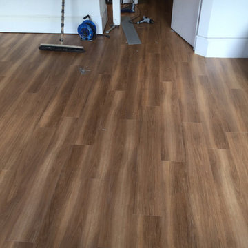 Amtico Walnut Wood Flooring to Premises in Noth London