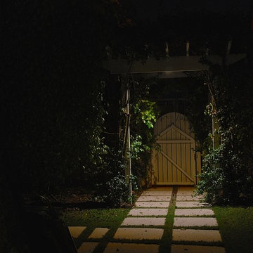Garden lighting in Naples FL
