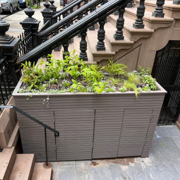 Manhattan UWS brownstone cozy backyard